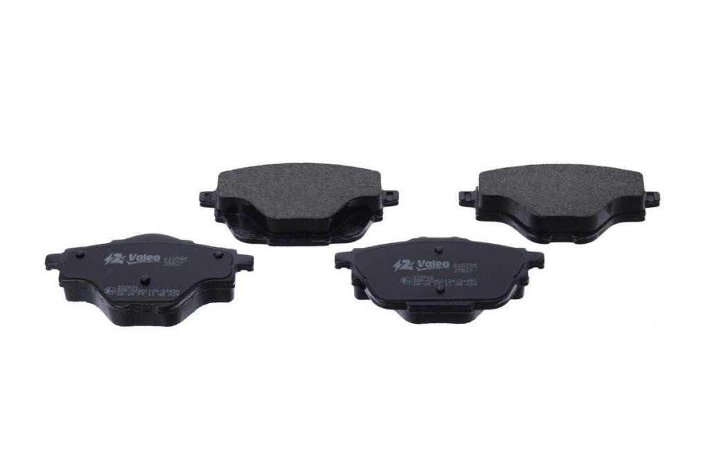 Jeu de 4 plaquettes de frein VALEO ref. 610395